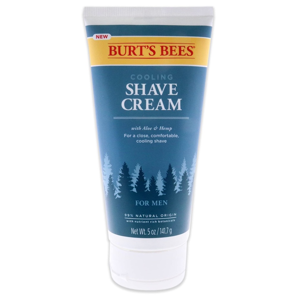 Burt's Bees Cooling Shave Cream for Men with Aloe 5 oz
